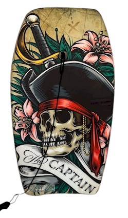 Pirate print boogie board