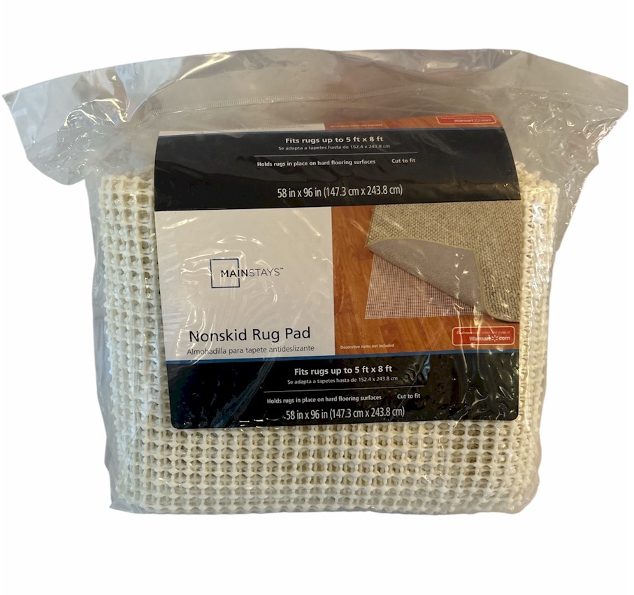 Mainstays Nonskid Rug Pad 5x8 ft