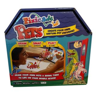 Pixicade Pets virtual pet game set