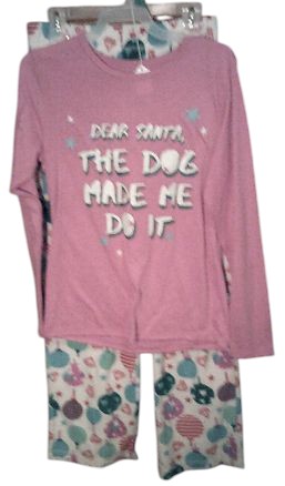 Girl's "The Dog Made Me Do It" Pajama Set