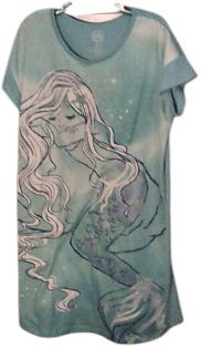 Girl's Mermaid Graphic Nightgown