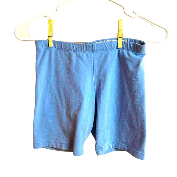 Girls knit shorts - blue