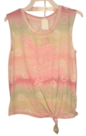 Girls tank - swirl