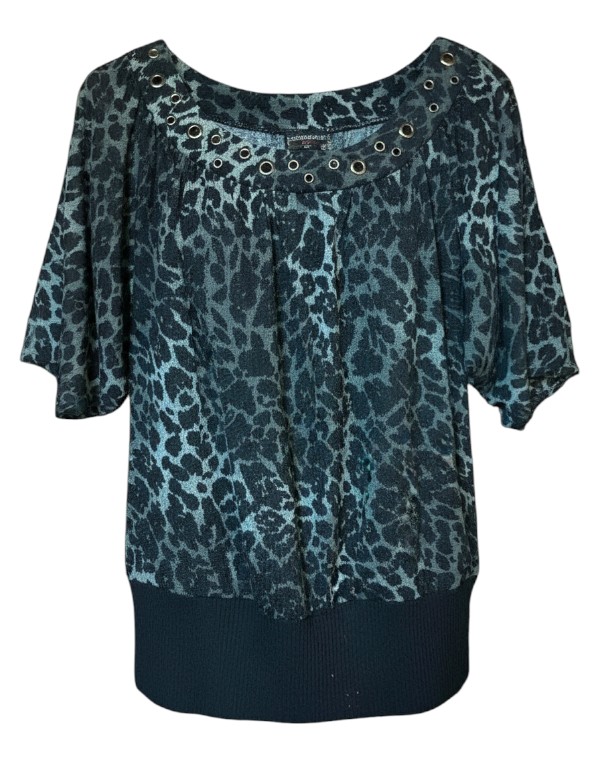 Women's Patterned Long Sleeve Blouse