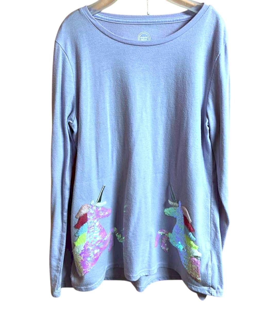 Girl's Long Sleeve with Unicorns