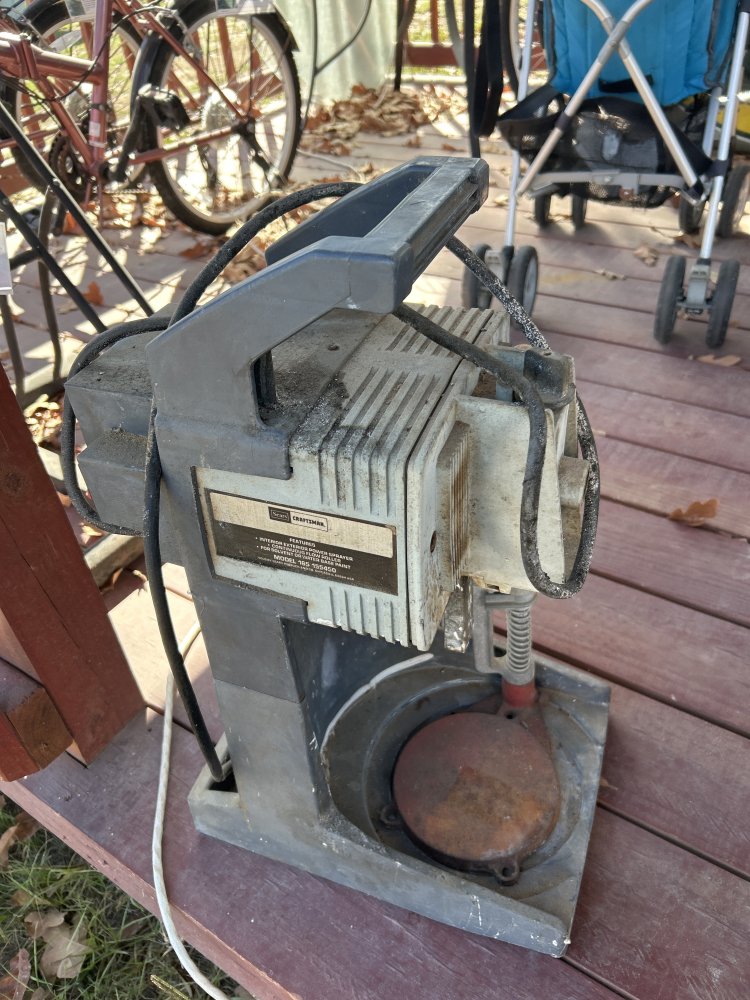 Vintage Craftsman Airless Paint Sprayer System Model 165.155450 -  Untested