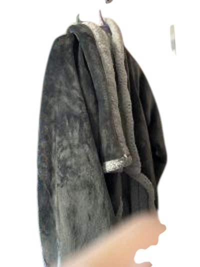 Heavy Gray Snuggie / Robe-Blanket