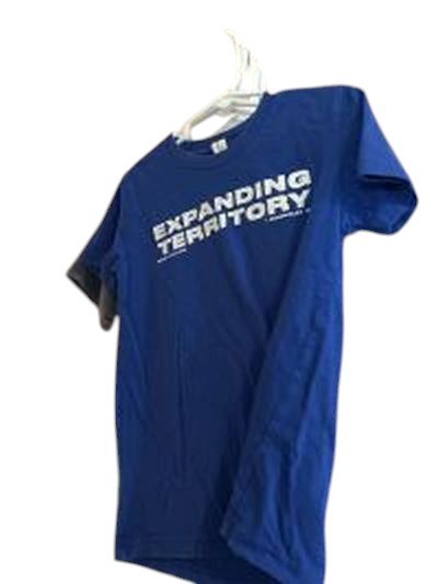 Boy or Girl Blue Tee “Expanding Territory