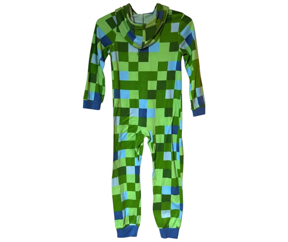 Boy's Minecraft Boys Hooded Pajamas