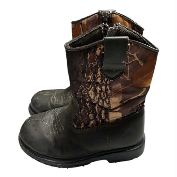 Boy's Camo Boots 3M Thinsulate