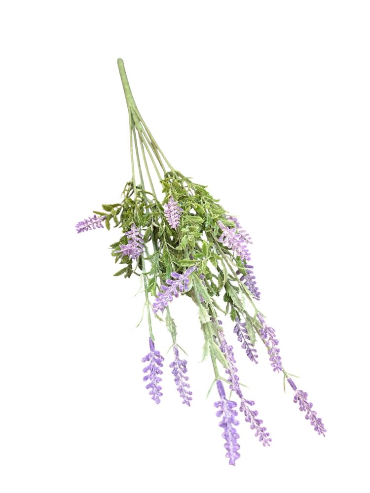 Fake Faux Flowers Lavender Artificial Bouquet