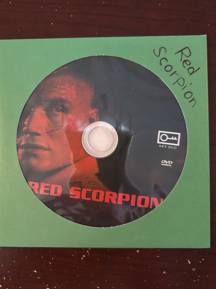 Red Scorpion DVD