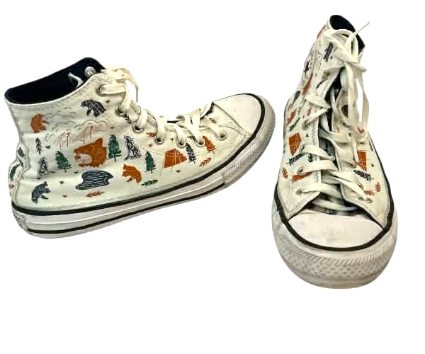 Women's Converse High Top Sneakers Printed