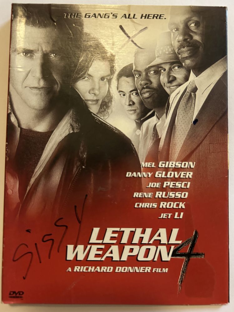 Lethal Weapon 4 DVD Film