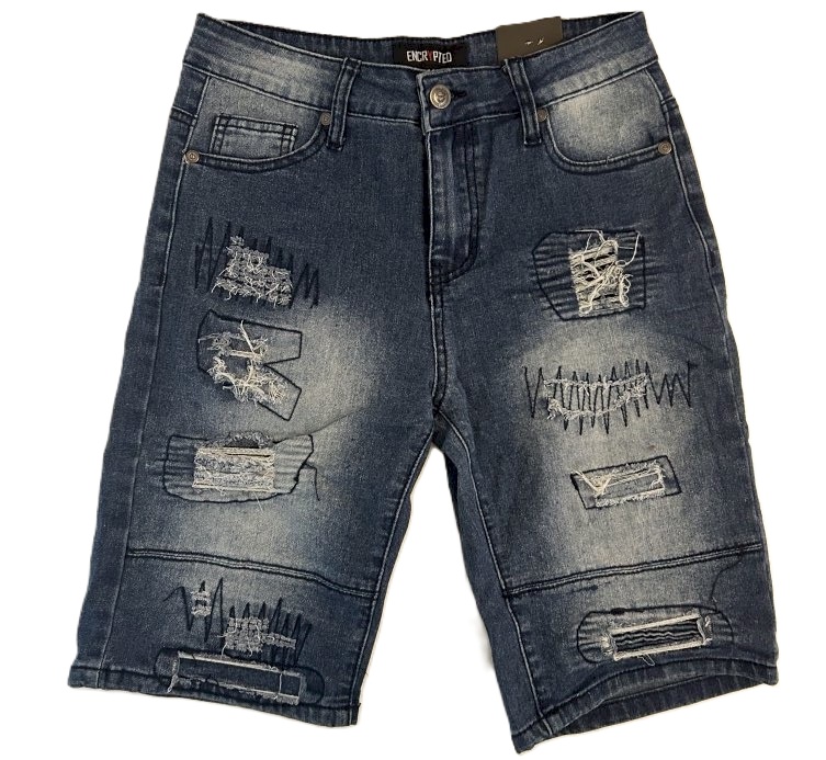 Encrypted Boys' Slim Shorts - Size 14