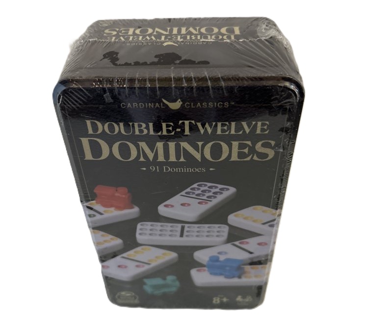 Cardinal Classics Double-Twelve Dominoes Set