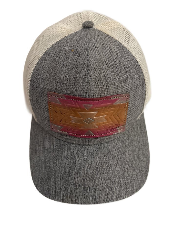 Outdoor Cap Gray Mesh Back Hat