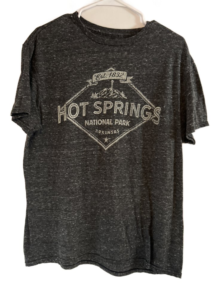 Men's Hot Springs National Park T-Shirt Size L