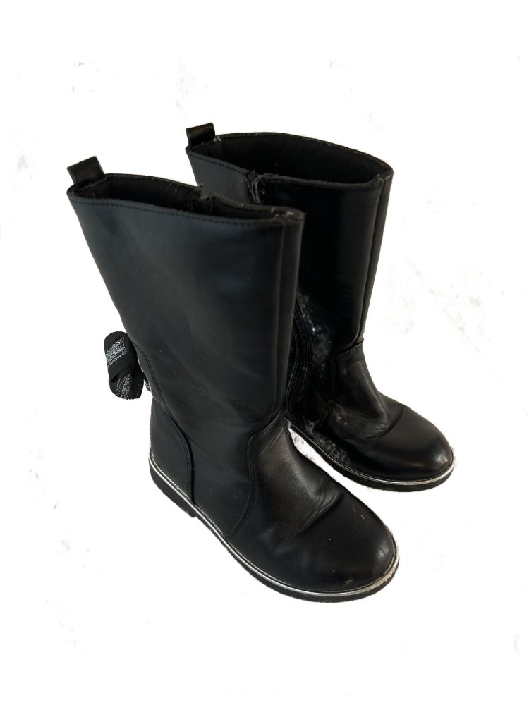 Olive & Edie Girls' Black Boots Size 10M "Tasha"
