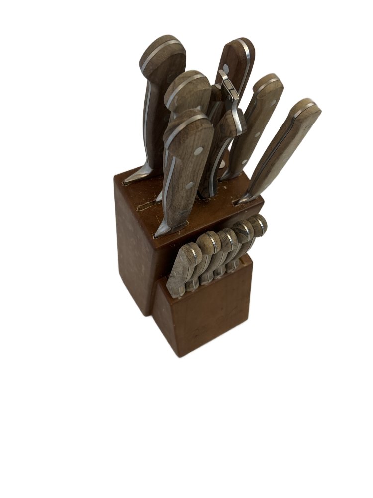 Pioneer Woman Knife Block Set