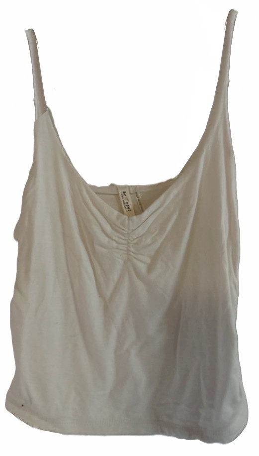 Be cool Women's White Tank Top - Size S