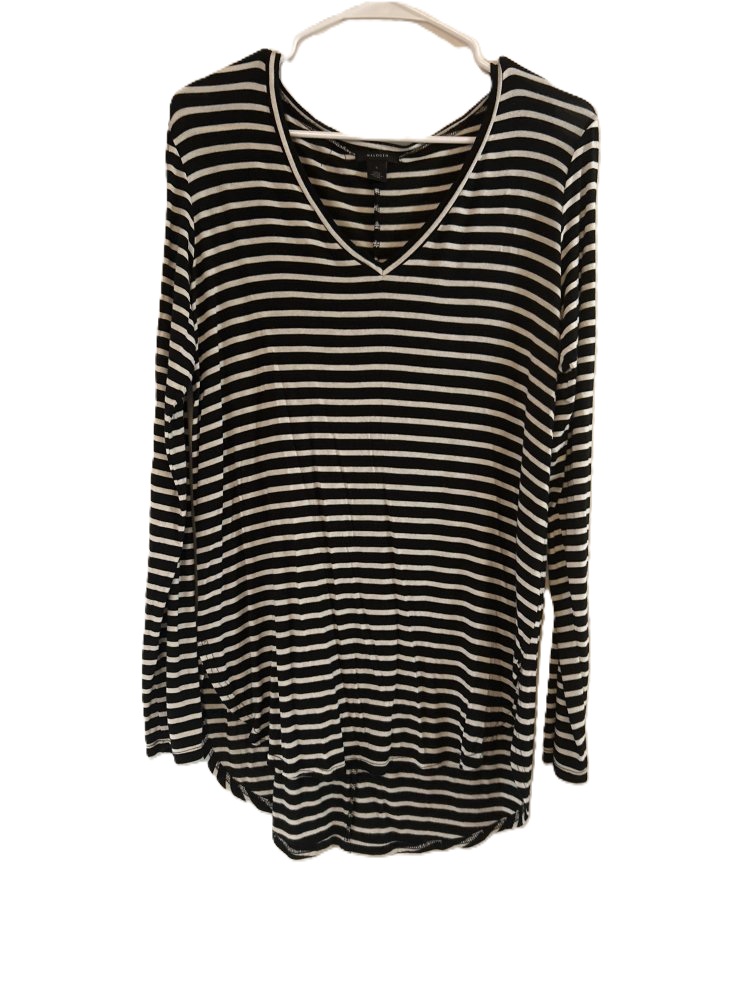 HALOGEN Women's Striped Top Size S