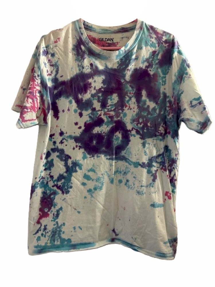 Gildan Men's Tie-Dye T-Shirt L