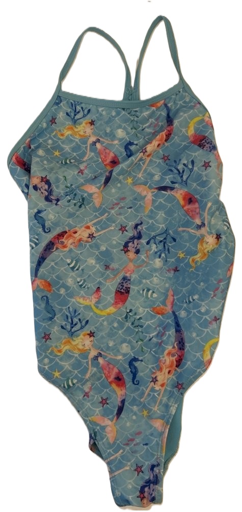 Wonder Nation Girls' Swimsuit L