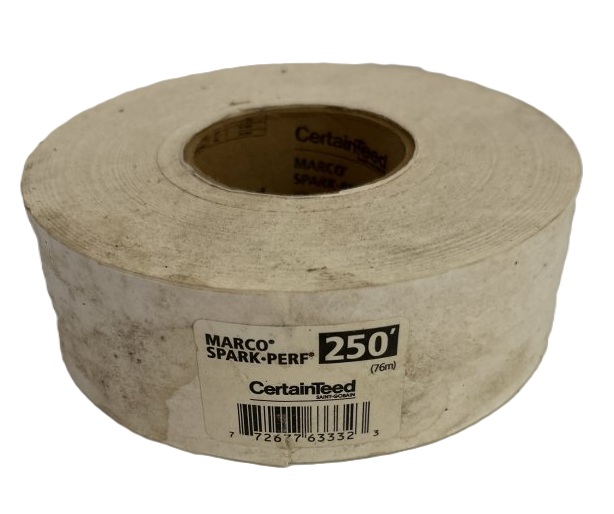 CertainTeed Marco Spark-Perf Drywall Tape 250ft