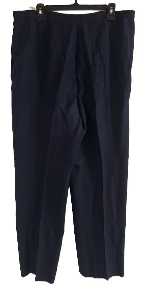 Men's Navy Soft Twill Pants Size 16