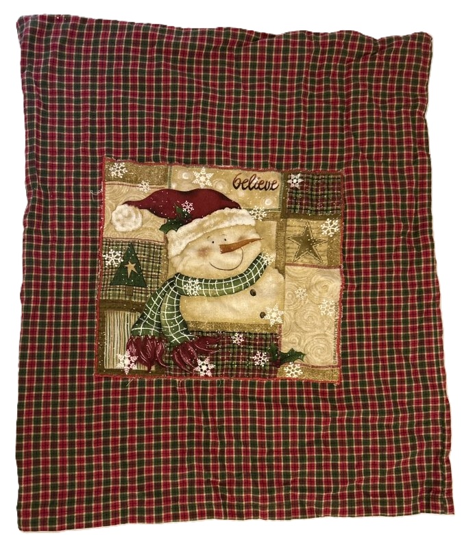 Chair Covers Set of 5 Holiday Snowman Design