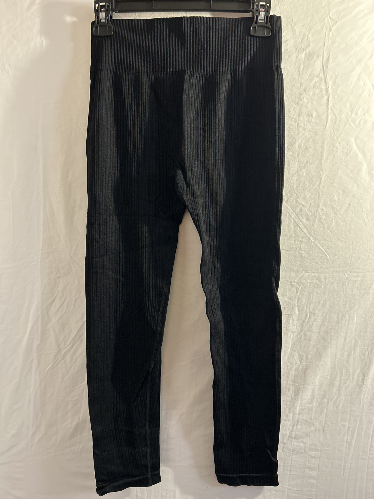 Women's Black Leggings, Size L