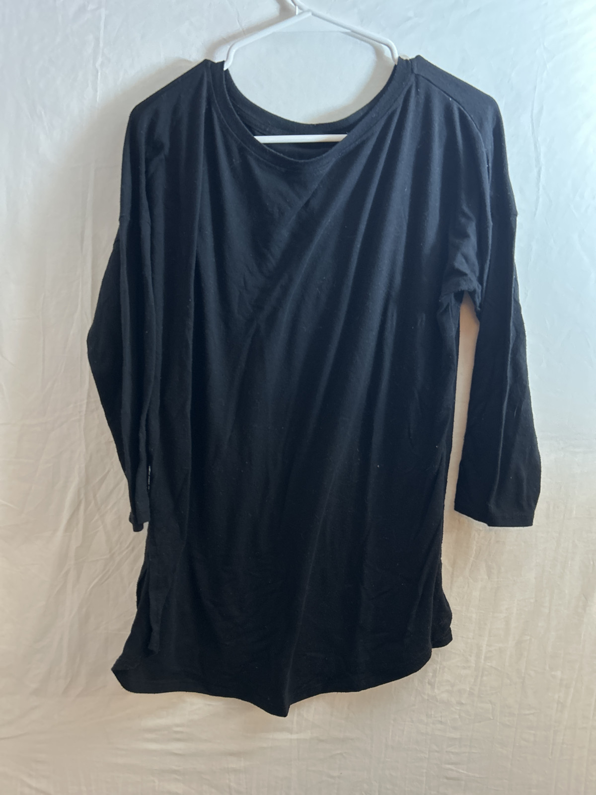 Just Be Women's M Black Long Sleeve Dress