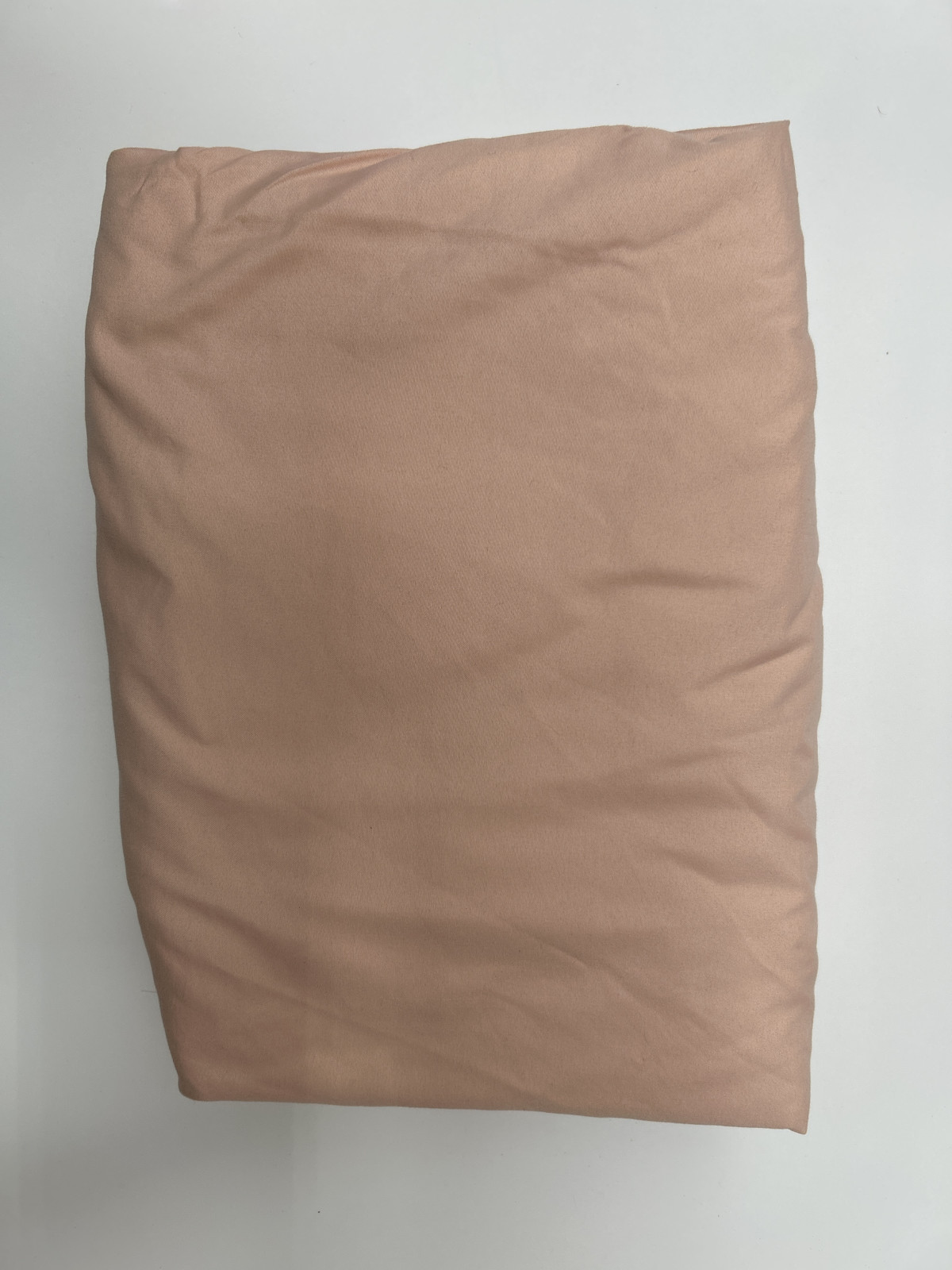 Queen Size Peach Fitted & Flat Sheet Set 
