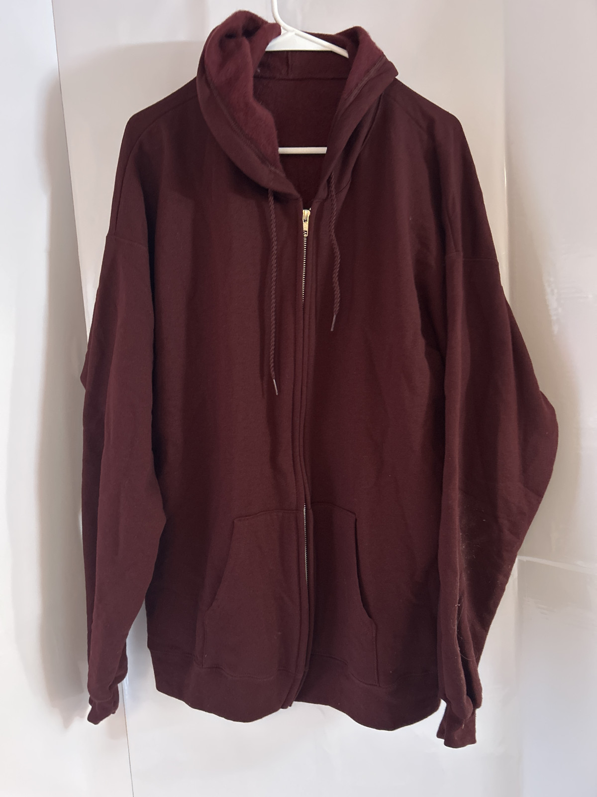 Men's 2XL Zip-Up Hoodie