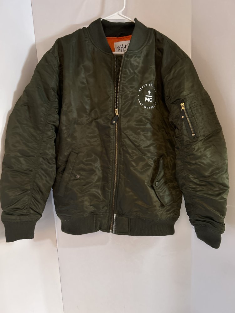 Shaka Wear Men's Bomber Jacket Size L