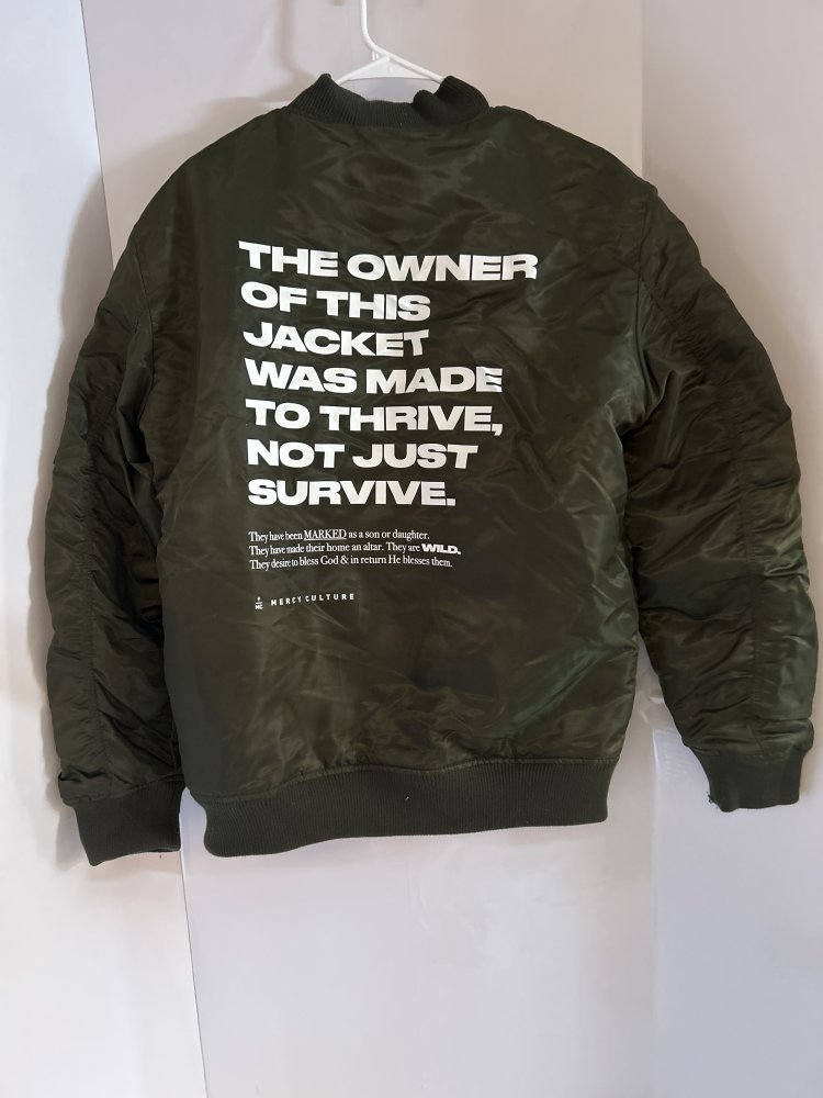 Shaka Wear Men's Bomber Jacket Size L