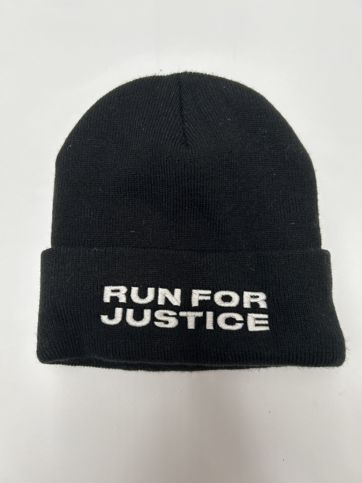 Run For Justice Black Beanie