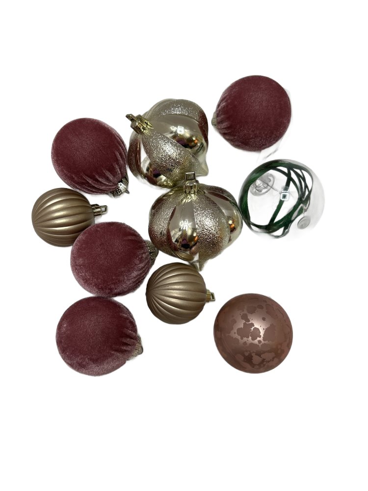 Assorted Holiday Ornament Set