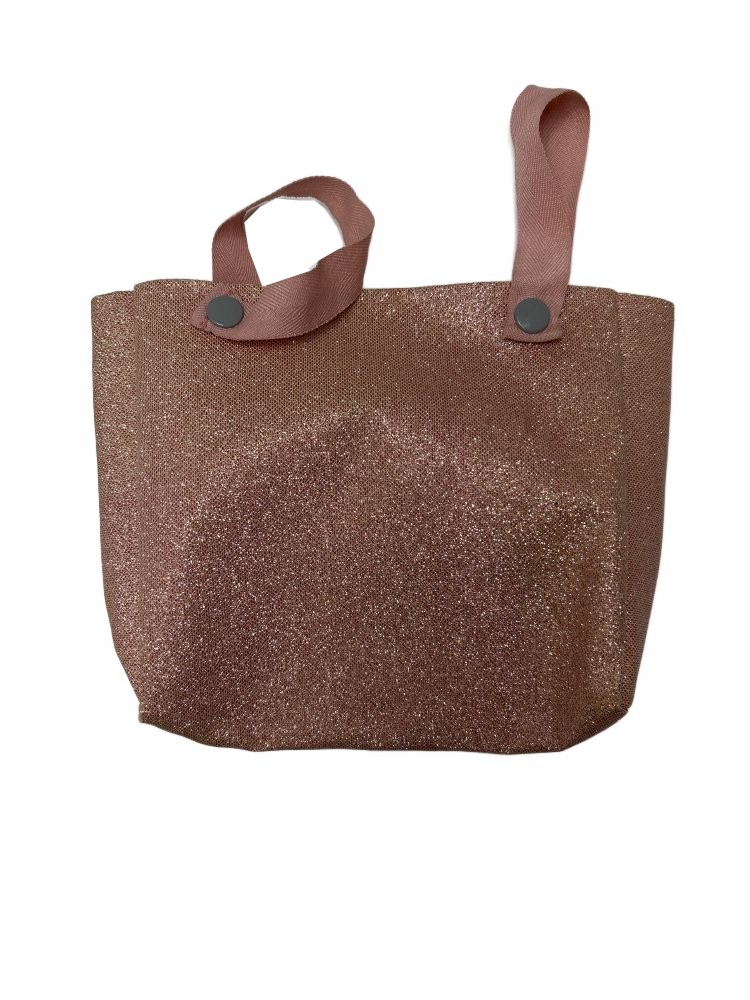 Girl's Metallic Canvas Tote Bag