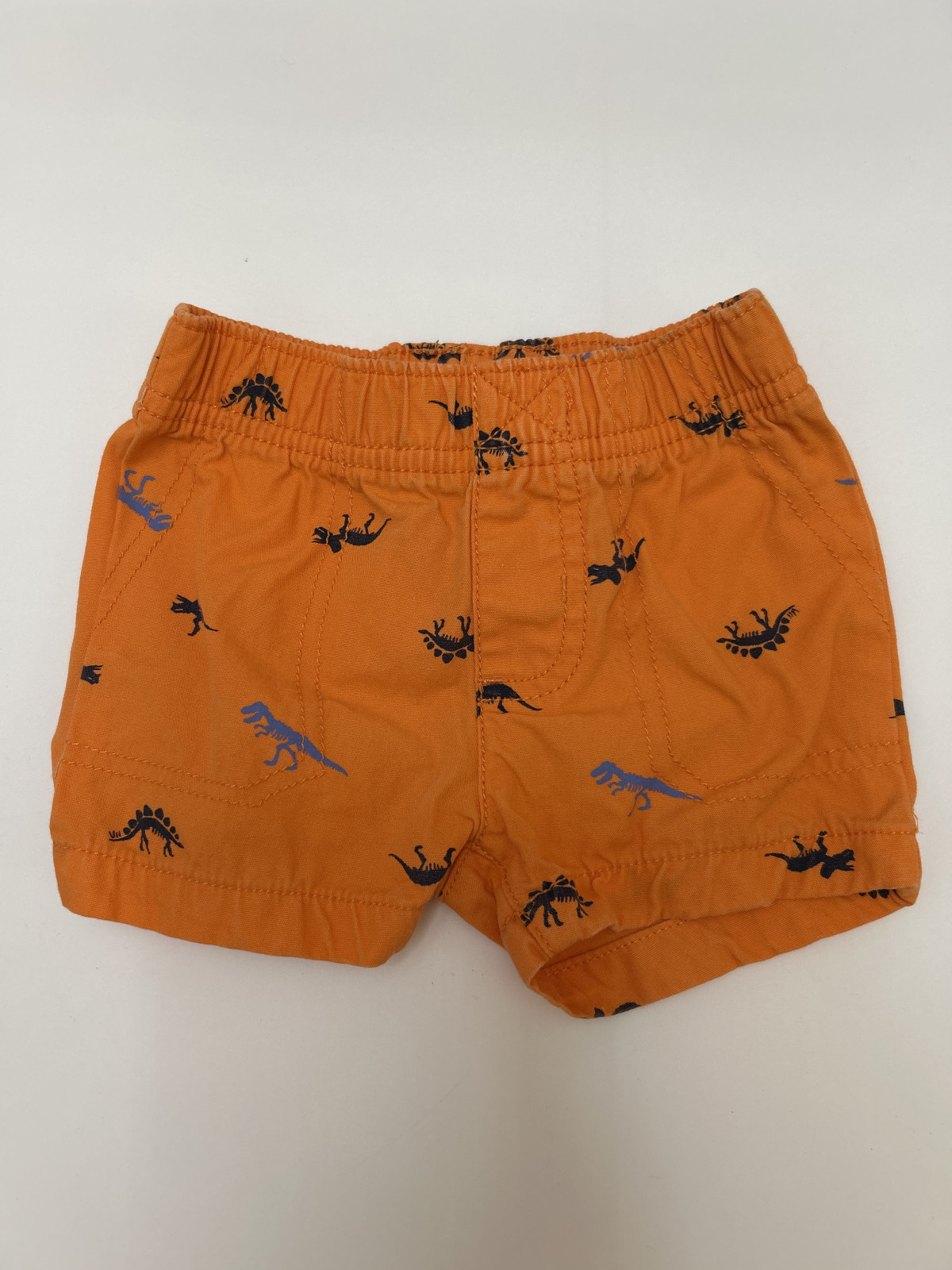 Carters Baby Shorts with Dinosaur Print, 3 mo