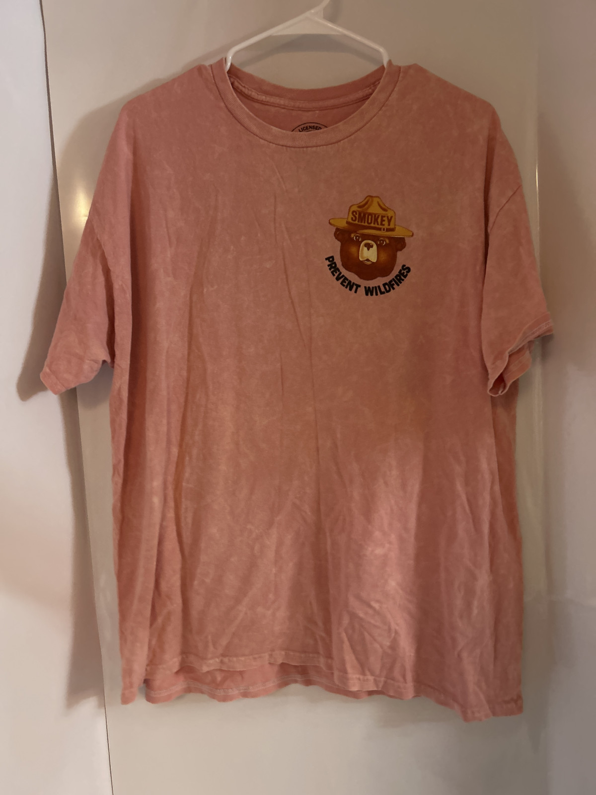 Licensed Men's L Smokey Bear Graphic T-Shirt
