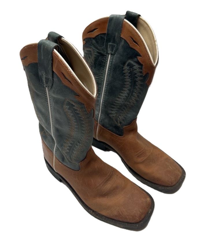 Old West Women's Leather Cowboy Boots Size 6.5