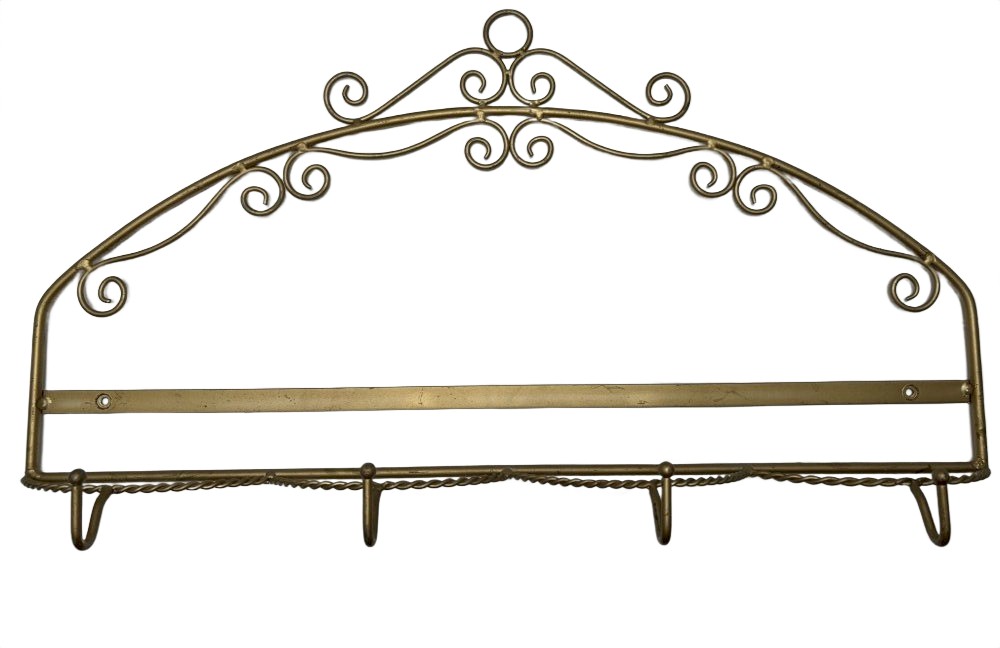 Metal Wall Mount Coat Rack