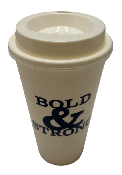 Bold & Strong Travel Mug