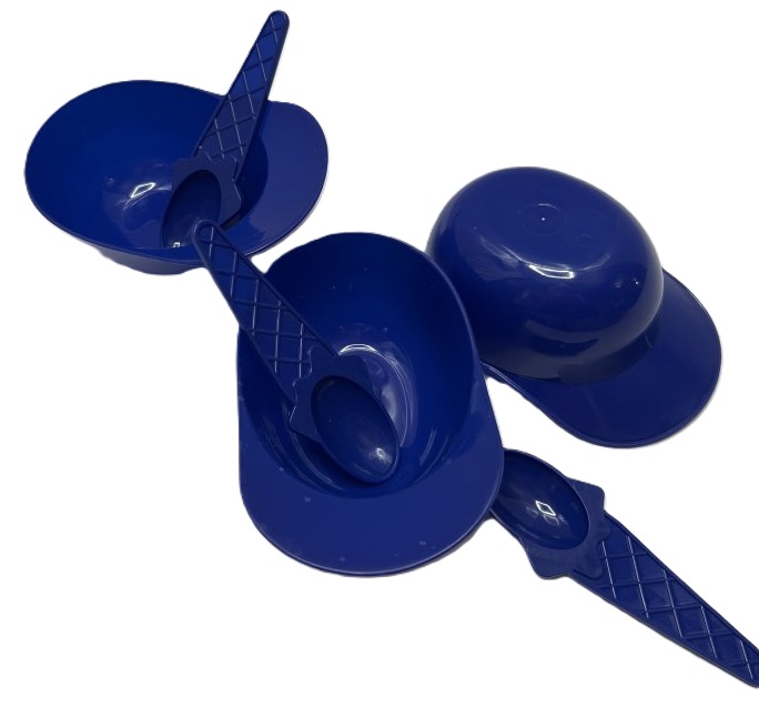 Plastic Ice Cream Bowl and Spoon Set