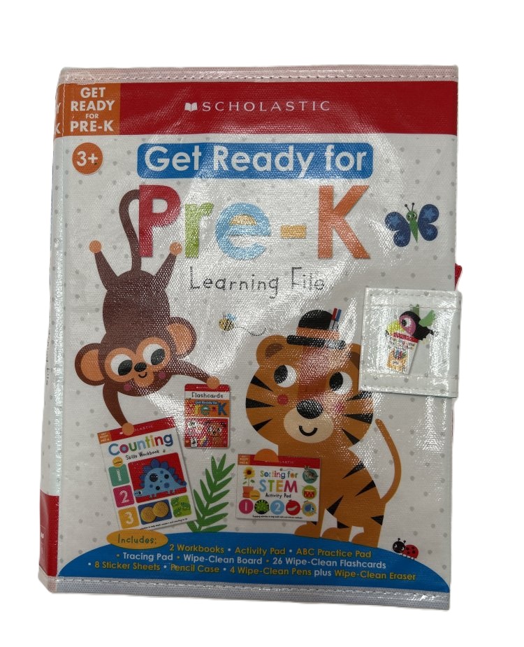 Scholastic Get Ready for Pre-K Learning Kit
