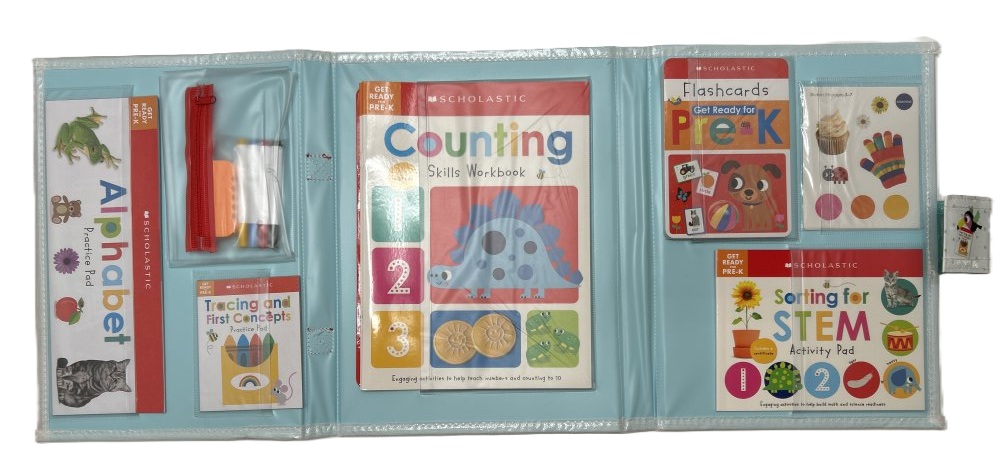 Scholastic Get Ready for Pre-K Learning Kit