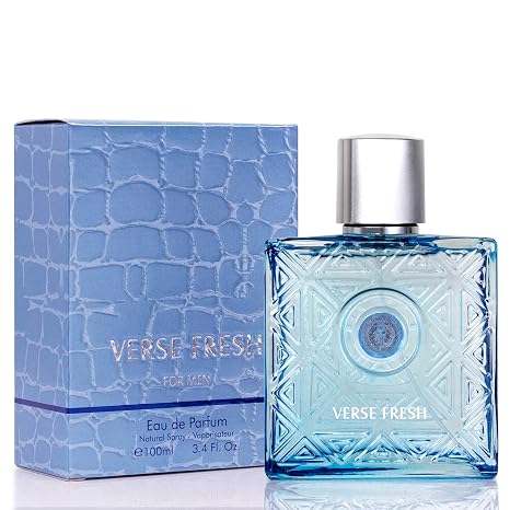 Verse Fresh Eau de Parfum for Men 100ml (Versace Man for Men)