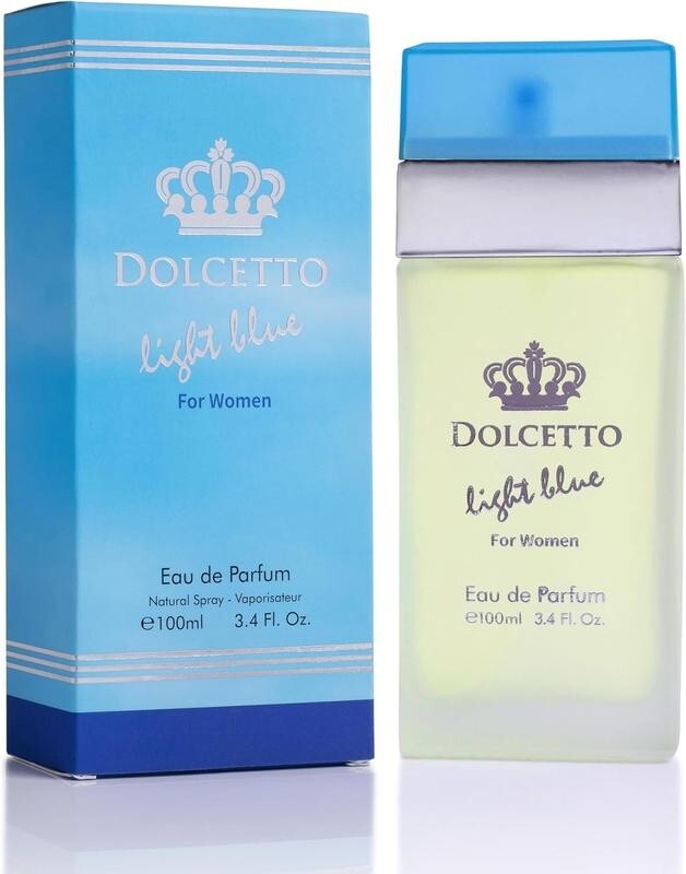 Dolcetto Light Blue Eau de Parfum for Women 3.4 fl oz (Dolce & Gabbana Light Blue)